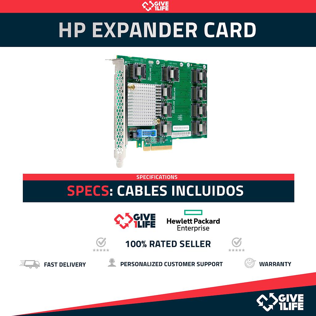 HP Proliant Gen9 Expander Card + Cables (Configurador Give1Life)
