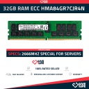 32GB 2Rx4 PC4-2666V DDR4 RAM REGISTRADA - ESPECIAL SERVIDOR