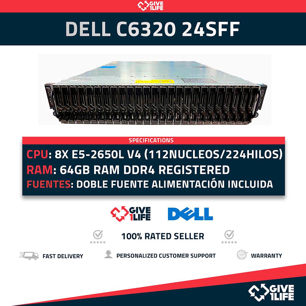 DELL PowerEdge C6320 24SFF Configurable