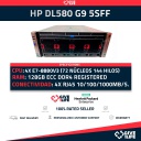 HP Proliant DL580 Gen9 5SFF 4x E7-8880 V3 (72 Núcleos 144 Hilos) 128GB ECC P830i 331FLR
