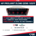 HP Proliant DL580 Gen9 10SFF 4x E7-8880 V3 (72 Núcleos 144 Hilos) 128GB ECC P830i 331FLR
