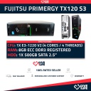 Fujitsu Primergy TX120 S3 Workstation 4SFF 1x E3-1220 V2 8GB RAM