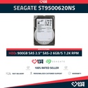 SEAGATE ST9500620NS HDD 2.5" 900GB SAS-2 6GB/s 7.2K RPM