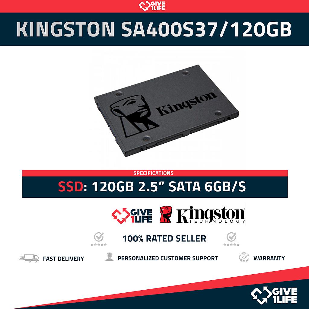 Kingston SA400S37/120GB SSD 120GB 2.5" SATA 6GB/S