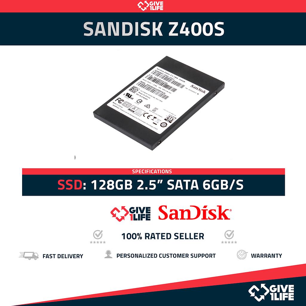 SANDISK Z400S SSD 128GB 2.5" SATA 6GB/S