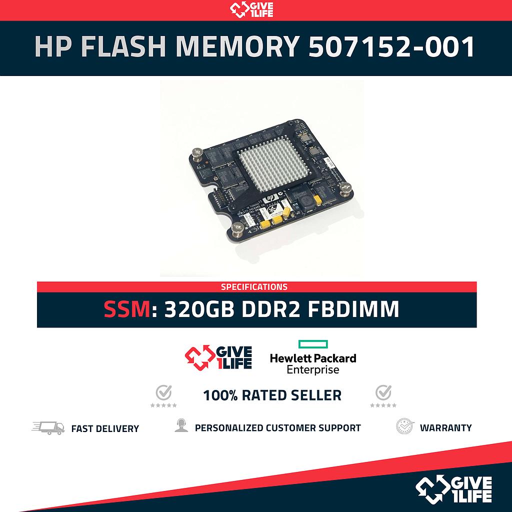 HP FLASH MEMORY DDR2 FBDIMM 320GB 507152-001