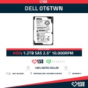 DELL HUC101212CSS600 0T6TWN 1.2TB HDD 2,5" SAS-2 6GB/S 10K 64MB