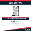 DELL HUC101212CSS600 0T6TWN 1.2TB HDD 2.5" SAS-2 6GB/S 10K 64MB