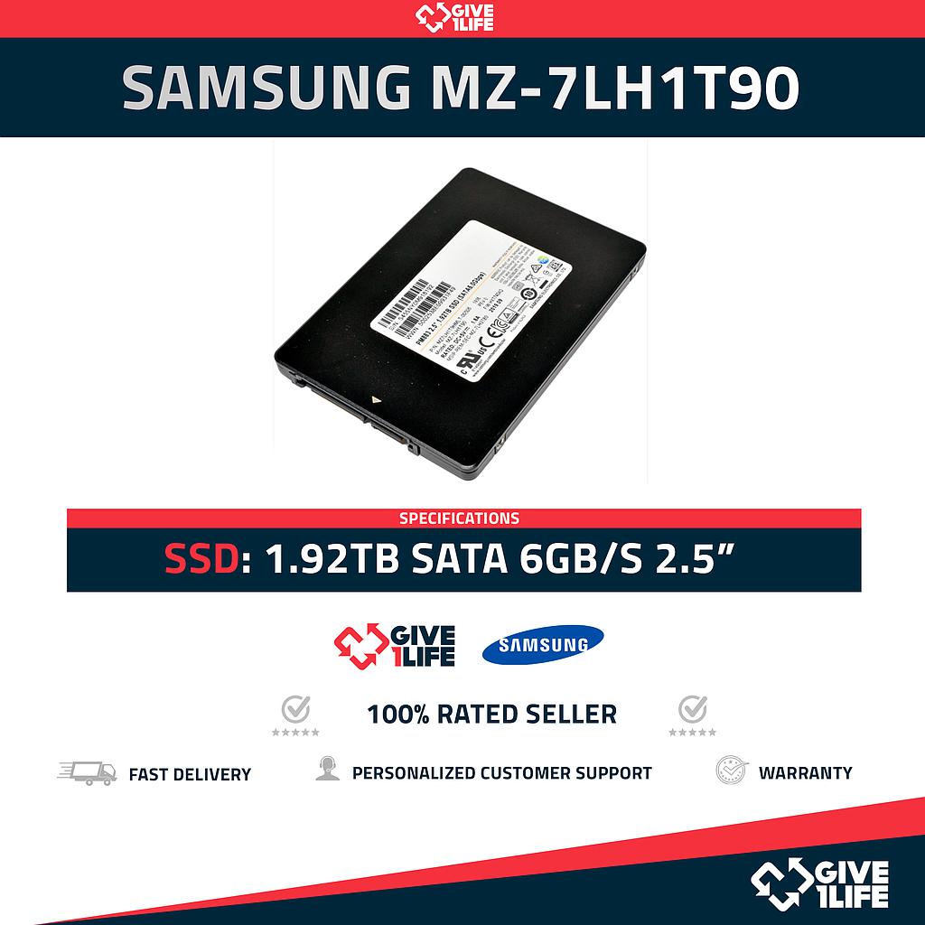 SAMSUNG MZ-7LH1T90 SSD 1.92TB 2.5″ SATA 6GB/S