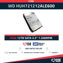 WD HUH721212ALE600 12TB HDD 3.5" SATA 6GB/S 7.200 RPM 256MB CACHE - SERVIDORES