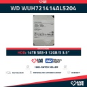 Western Digital 14TB SAS 12GB/s WUH721414AL5204 7.200RPM 3.5" LFF