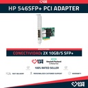 HP 546SFP+ DUAL PORT 10GB PCI X8 Adaptador de RED Perfil Largo  SFP+