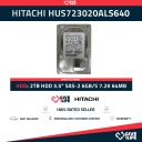 HITACHI HUS723020ALS640 2TB HDD 3.5" SAS-2 6GB/S 7.2K 64MB - PARA SERVIDORES