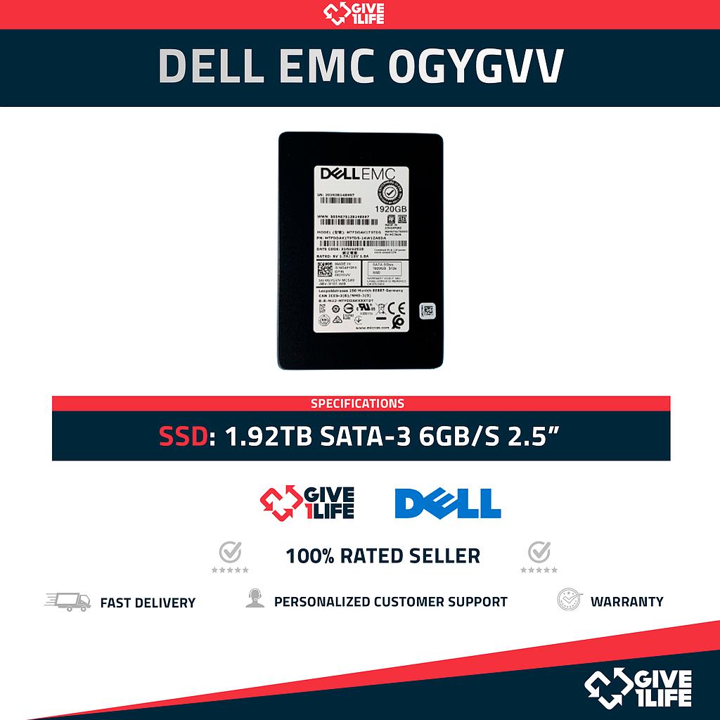 DELL EMC MTFDDAK1T9TDS 1.92TB SSD SATA 6GB/S 2.5"