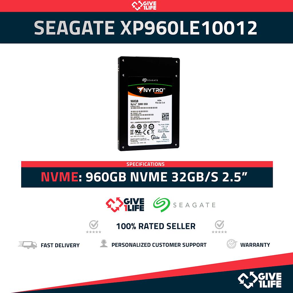 SEAGATE XP960LE10012 960GB NVME 32GB/S 2.5"