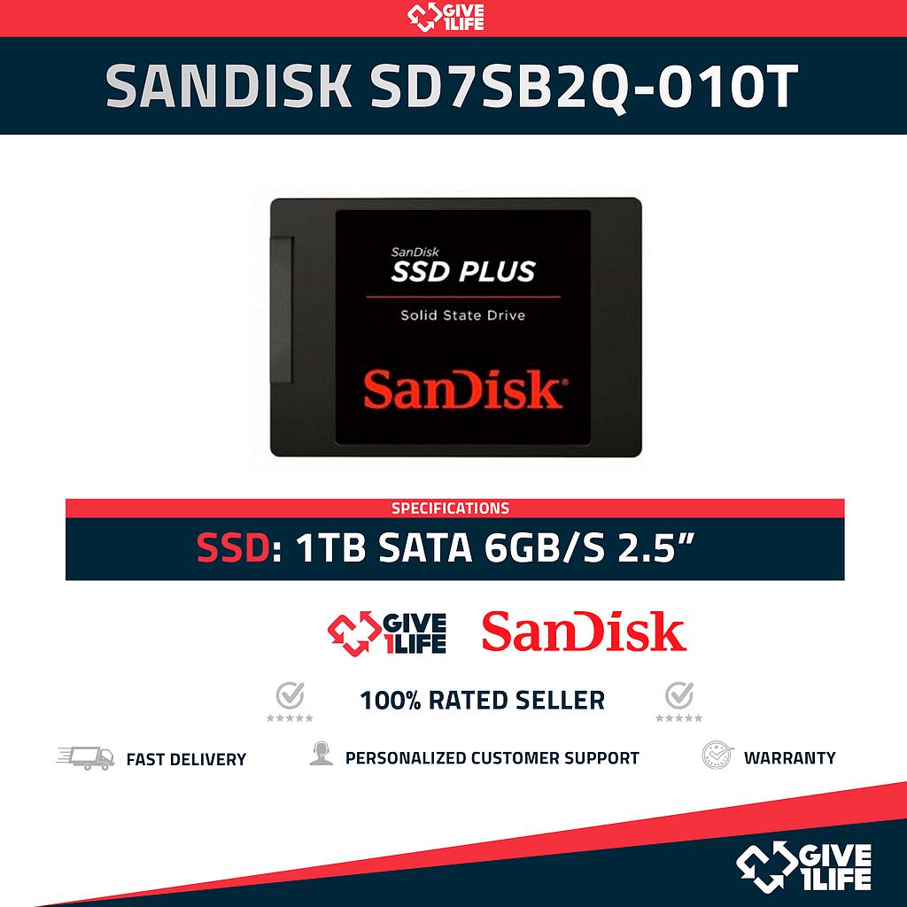 SANDISK SD7SB2Q-010T 1TB SSD SATA 6GB/S 2.5"