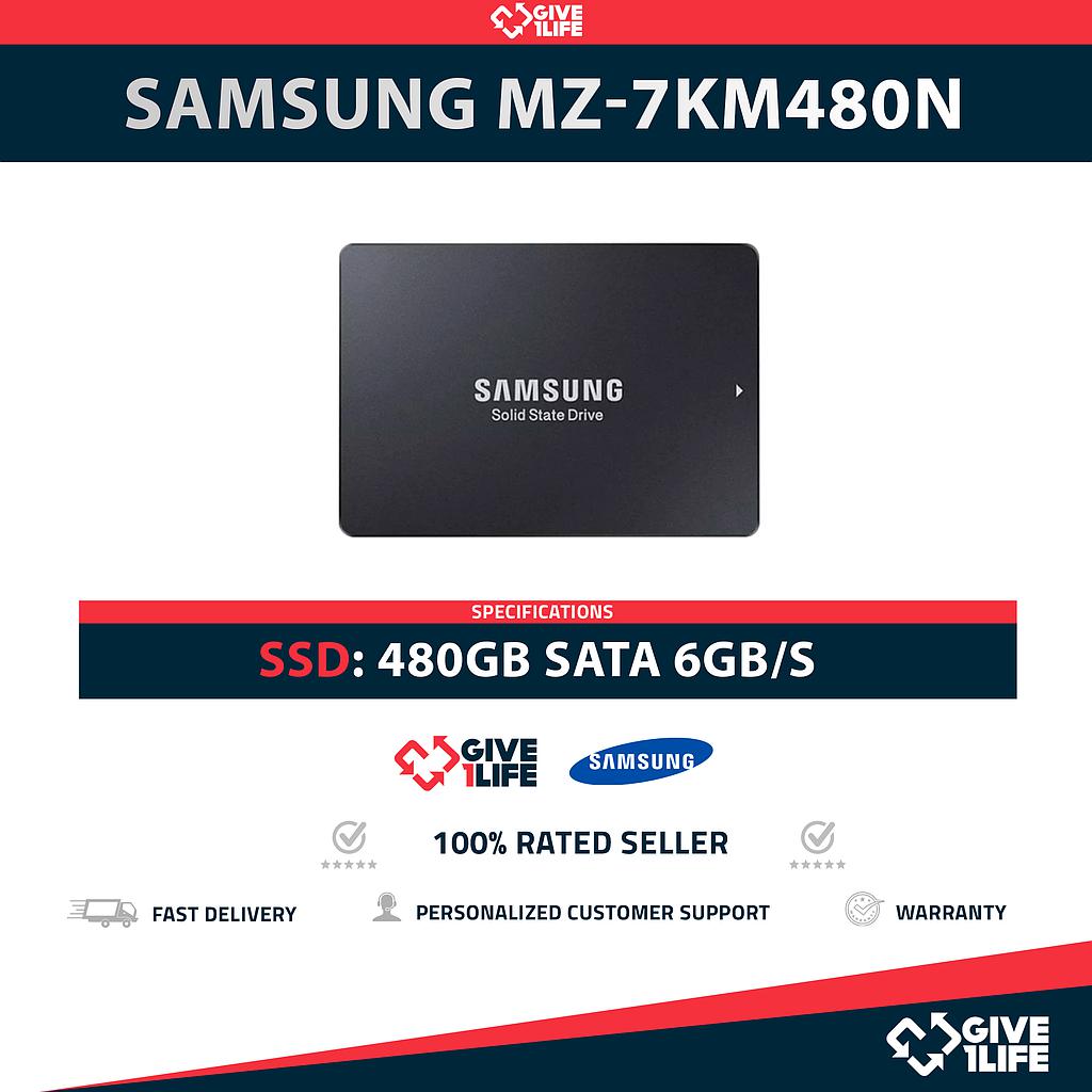 SAMSUNG MZ-7KM480N SSD 480 GB 2.5" SATA 6GB/S