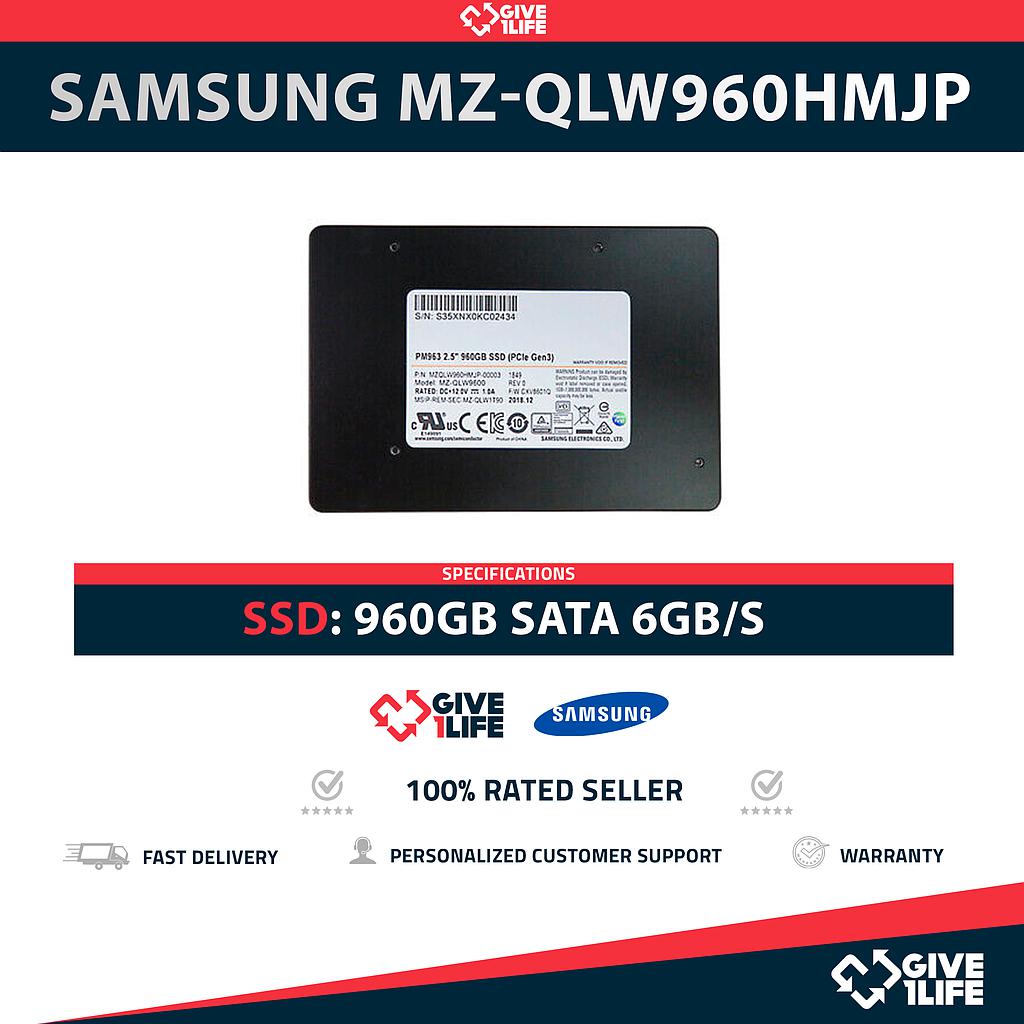 SAMSUNG MZ-QLW960HMJP SSD 960GB 2.5" NVME