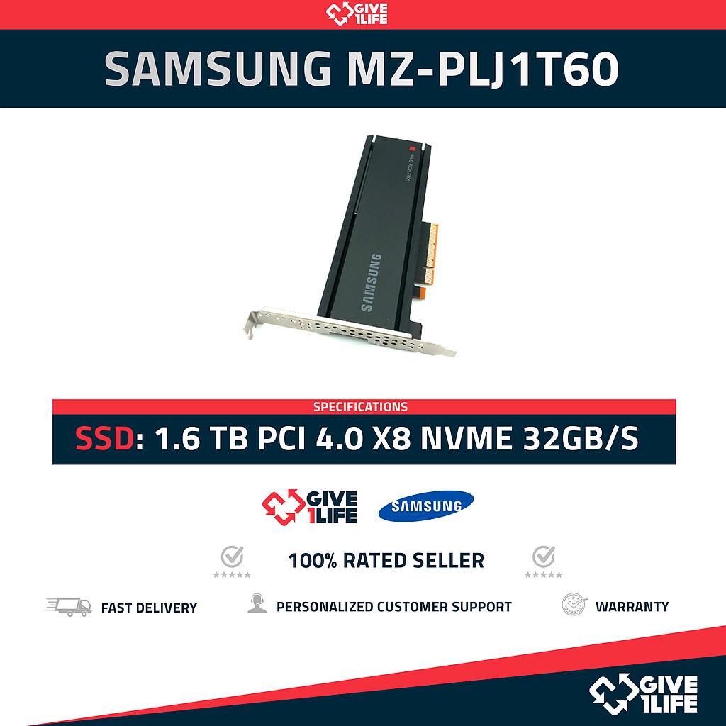 Samsung SSD PM1735 SERIES 1.6TB NVMe PCI Express x8 32GB/s MZ-PLJ1T60