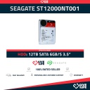 SEAGATE ST12000NT001 HDD 12TB SATA 6GB/s 3.5" 7.2K RPM