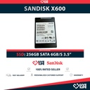 SANDISK X600 SSD 256GB 2.5″ SATA 6GB/S