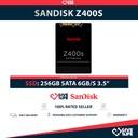 SANDISK Z400S SSD 256GB 2.5″ SATA 6GB/S