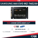 SAMSUNG 860 EVO MZ-76E250 SSD 250GB 2.5″ SATA 6GB/S