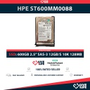 HPE ST600MM0088 600GB HDD 2.5" SAS-3 12GB/S 10K 128MB + CADDY 651687-001