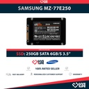 SAMSUNG 870 EVO MZ-77E250 SSD 250GB 2.5″ SATA 6GB/S