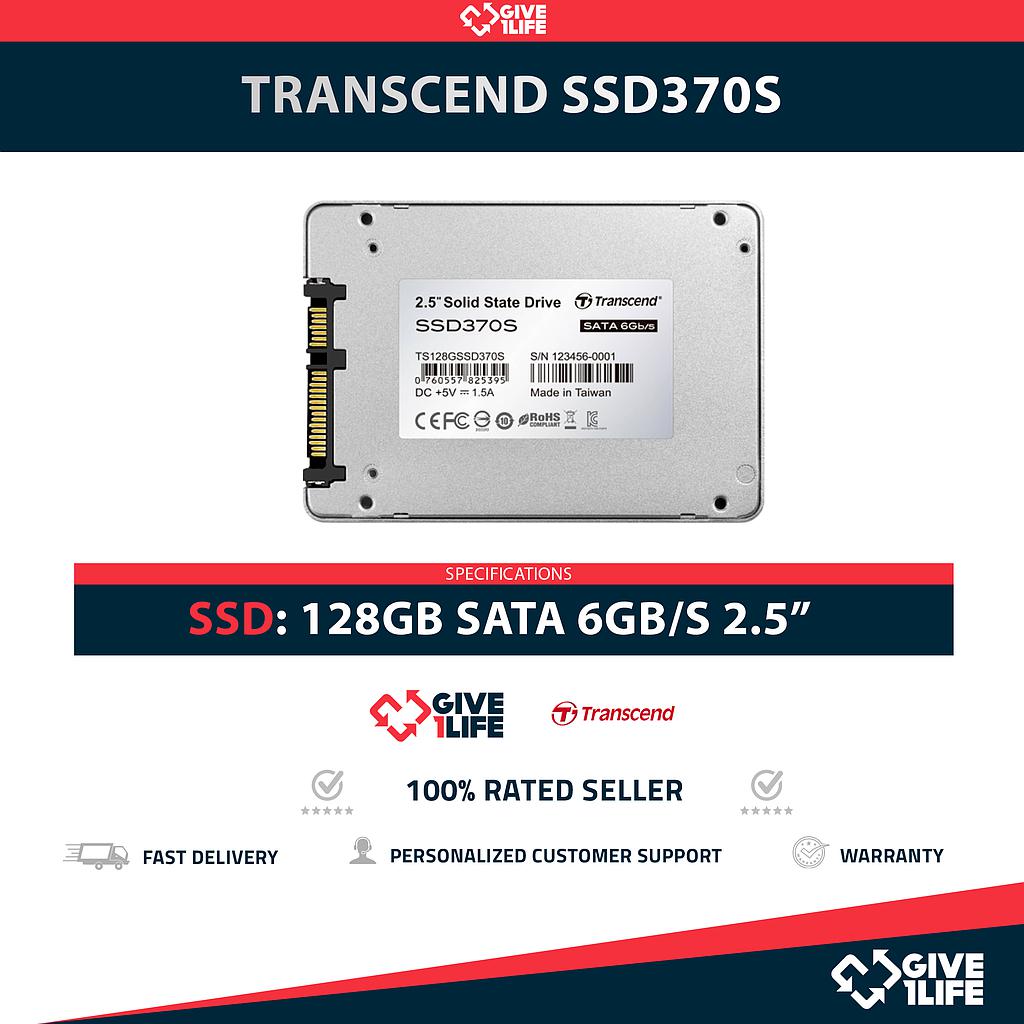 Transcend SSD370S SSD 128GB 2.5" SATA 6GB/S