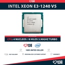 Intel Xeon E3-1240 V5 4 Núcleos 8 Hilos 3.90GHz Turbo Speed