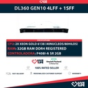 HP Proliant DL360 Gen10 4LFF + 1SFF 2x Gold 6138 (40 Núcleos/ 80 Hilos) 32GB ECC DDR4 P408i-a SR/2GB 331FLR 2x PSU