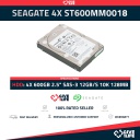 SEAGATE 4X ST600MM0018 600GB HDD 2.5" SAS-3 12GB/S 10K 128MB