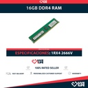 16GB 1Rx4 PC4-2666V DDR4 RAM REGISTRADA - ESPECIAL SERVIDOR