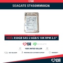 SEAGATE ST450MM0026 450GB HDD 2.5" SAS-2 6GB/S 10K 64MB