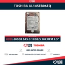 TOSHIBA AL14SEB06EQ HDD 2.5" 600GB SAS-3 12GB/s 10K RPM 128MB CACHÉ