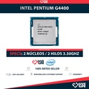 INTEL PENTIUM G4400 (2 Núcleos / 2 Hilos) @3.3Ghz