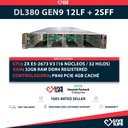 HP Proliant DL380 Gen9 12LFF + 2SFF 2x E5-2673 V3 (16 Núcleos / 32 Hilos) 32GB RAM P840 PCIe 2x PSU 1400W