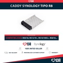 CADDY SYNOLOGY TIPO R8 3.5" LFF COMPATIBLE CON RX418, RS1219+, RS1619xs+, RS818+, RS819, RS818RP+, RS820+, RS820RP+, RS1221+, RS1221RP+, RS422 + TORNILLOS