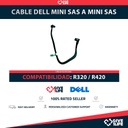 Cable DELL Mini-SAS a Mini-SAS Para R320 / R420