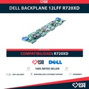 DELL 0PGXHP Backplane Frontal 12LFF 12 Bahías de 3.5" para R720XD
