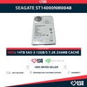 SEAGATE ST14000NM0048 14TB HDD SAS-3 12GB/S 7.200 RPM 256MB CACHE 3.5"