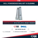 DELL POWEREDGE RAIL KIT 1U SLIDING R310, R410, R415, NX300 y DX6004S PN: YT0VD
