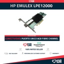 HP EMULEX LPE12000 PUERTO UNICO 8GB FIBRE CHANNEL PERFIL ALTO - PN:489192-001