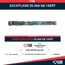 HP 692479-001 Backplane Frontal 10SFF 10 Bahías de 2.5" para DL360 G8