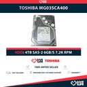 TOSHIBA MG03SCA400 4TB HDD 3.5" SAS-2 6GB/S 7.2K RPM
