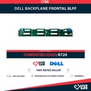 DELL 0RVVMP / 0Y4HYG Backplane Frontal 8LFF 8 Bahías de 3.5" para R720
