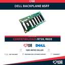 DELL 022FYP Backplane Frontal 8SFF 8 Bahías de 2.5" para R720 y R820