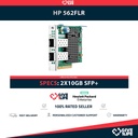 HP 562FLR DOBLE PUERTO 2x 10GB SFP+ PN: 790317-001