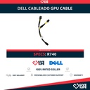 DELL Cableado GPU Cable 10 Pin to 6+8 PN: 0TR5TP